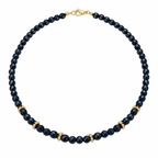 Choker Zafiro faceteado