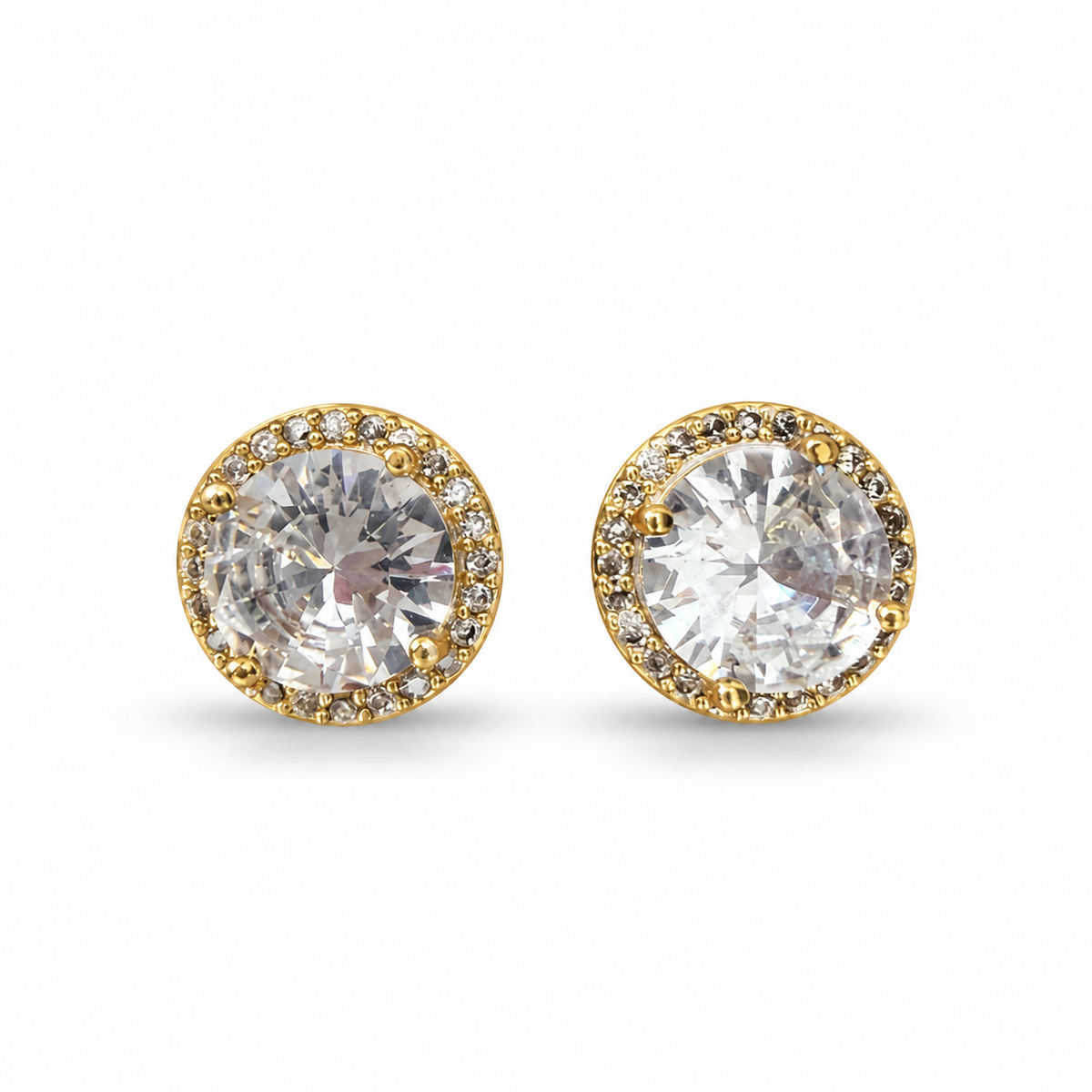 Aretes cz circle