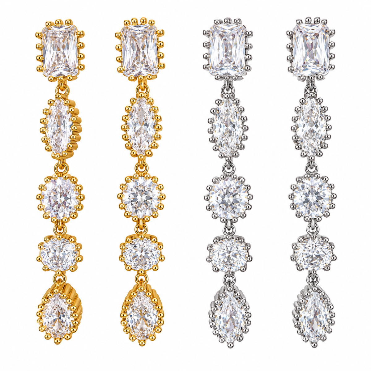 Aretes Julia Gold o silver