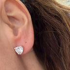 Aretes heart cz