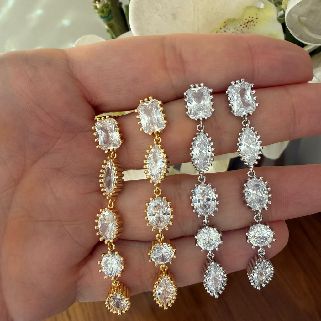 Aretes Julia Gold o silver
