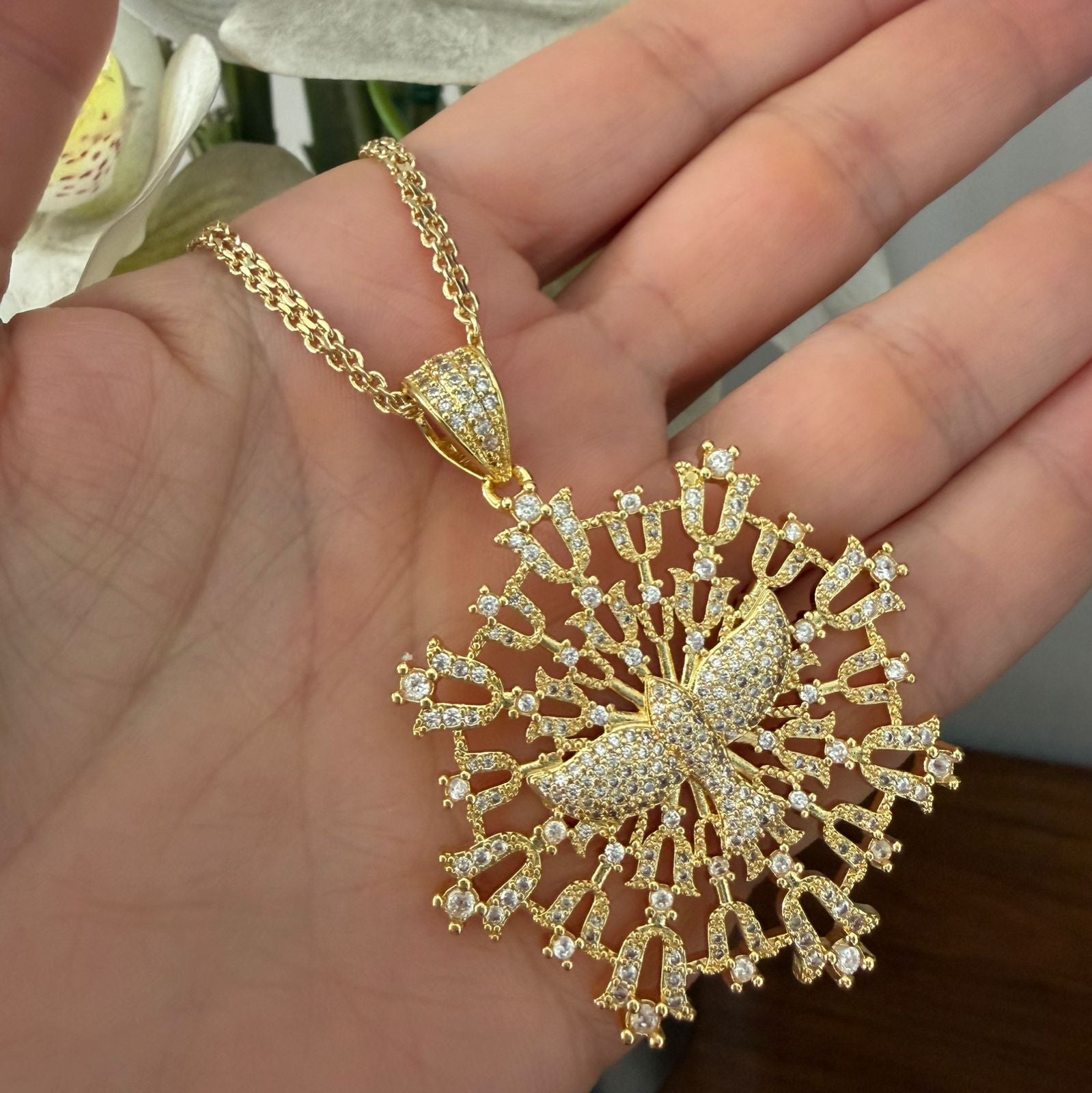 Cadena Espíritu Santo Glam