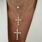 Cadenas cross Pearl
