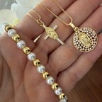 Choker o Cadena Virgen de Guadalupe