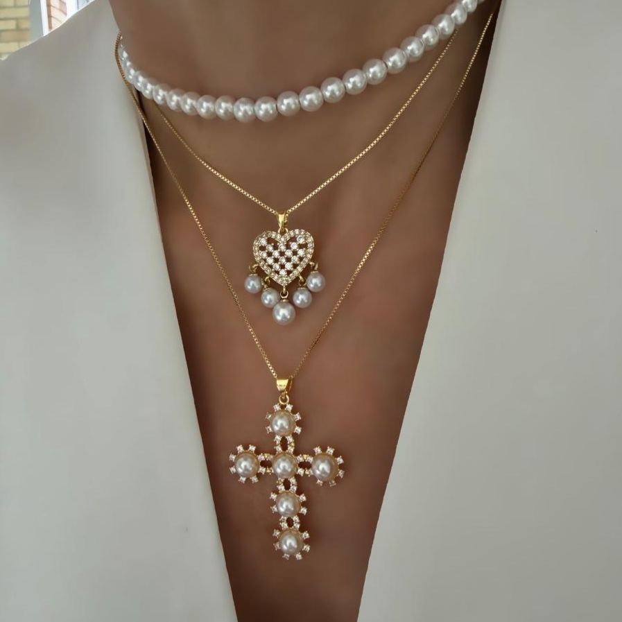 Choker PEARLS & cadenas Pearl