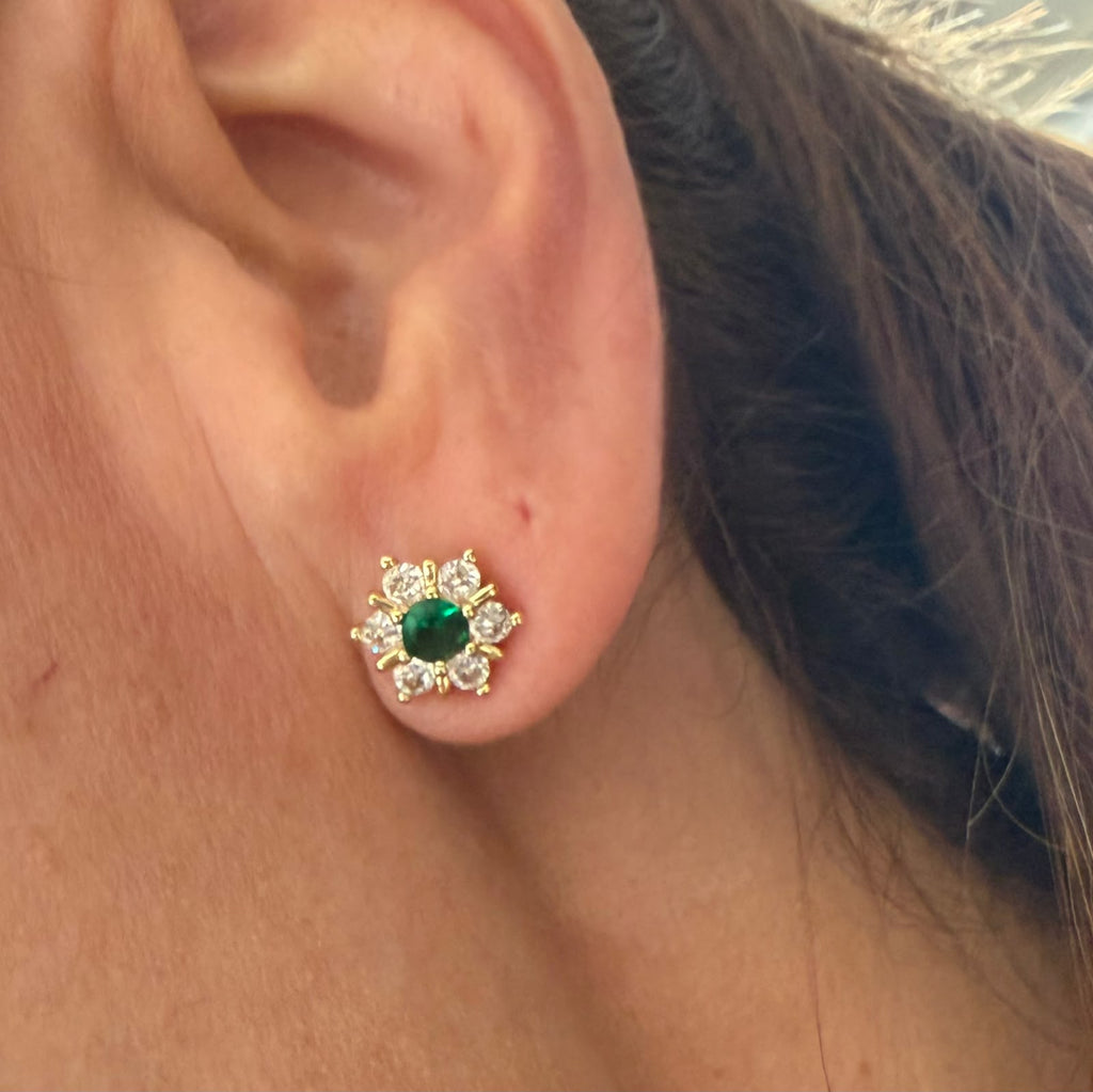 Aretes flor