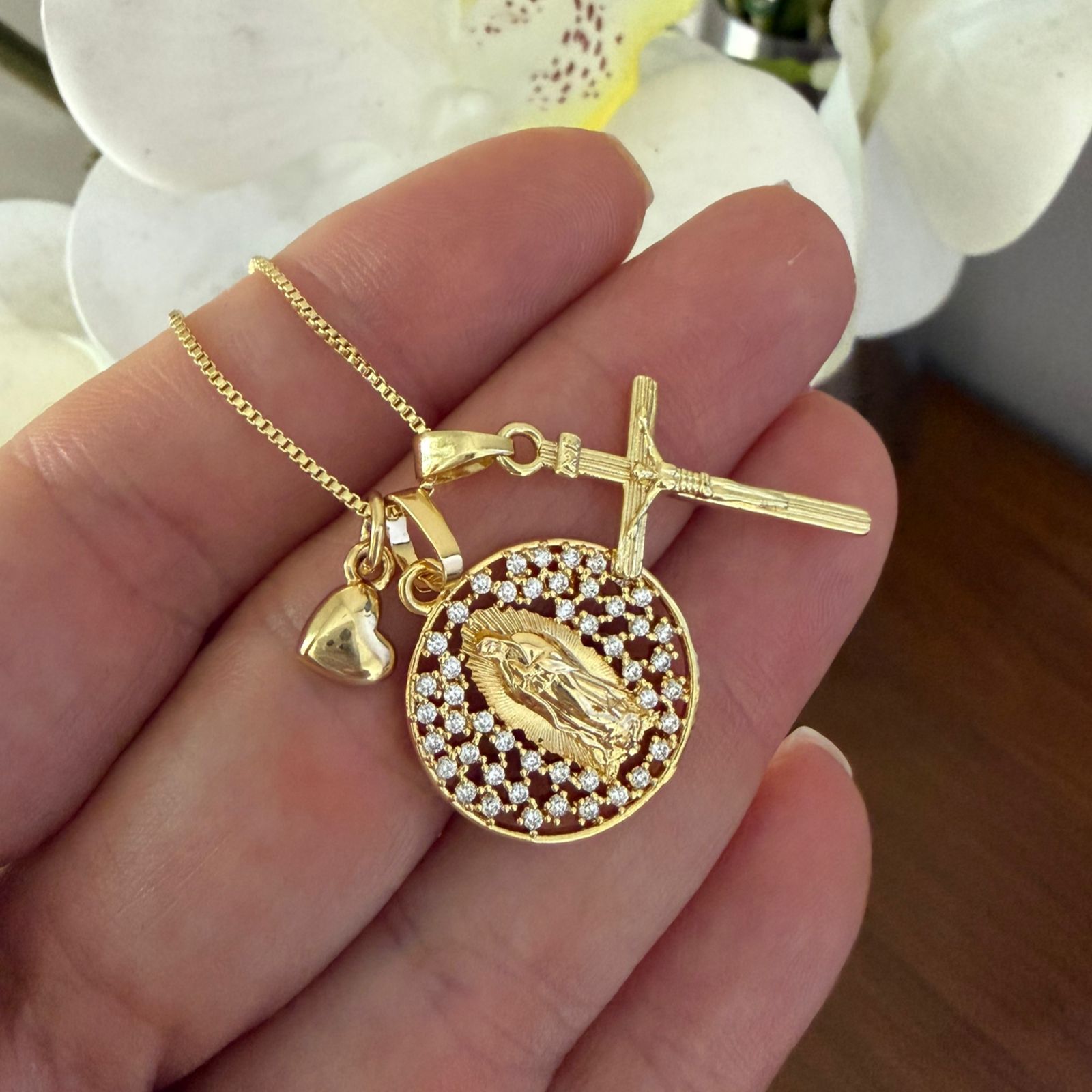 Cadena amor, fe y devoción con la Virgen de Guadalupe