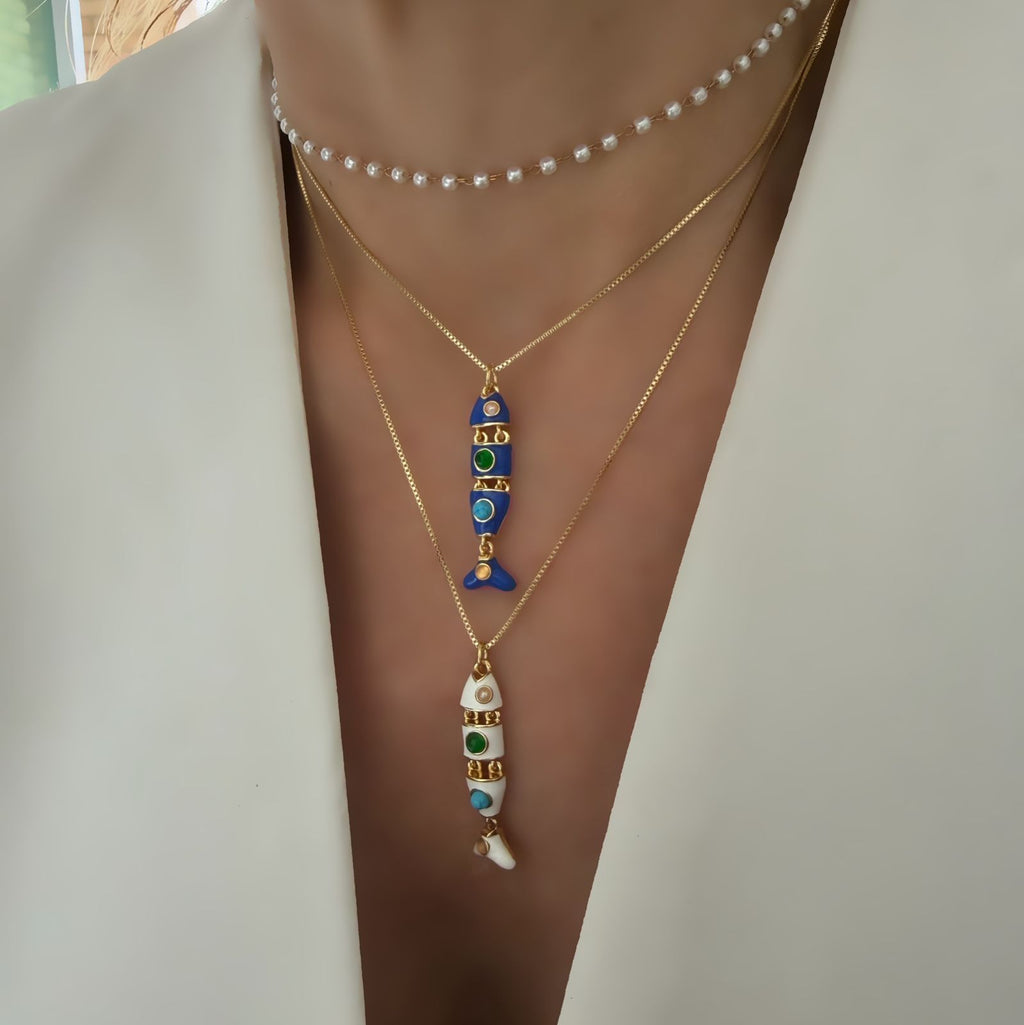 Choker o cadenas Fish
