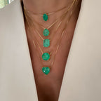 Cadenas Shapes Emerald lab 1.2 cm