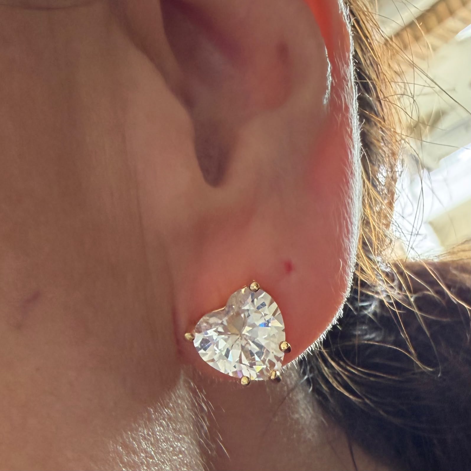 Aretes heart o Circle
