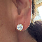 Aretes heart o Circle