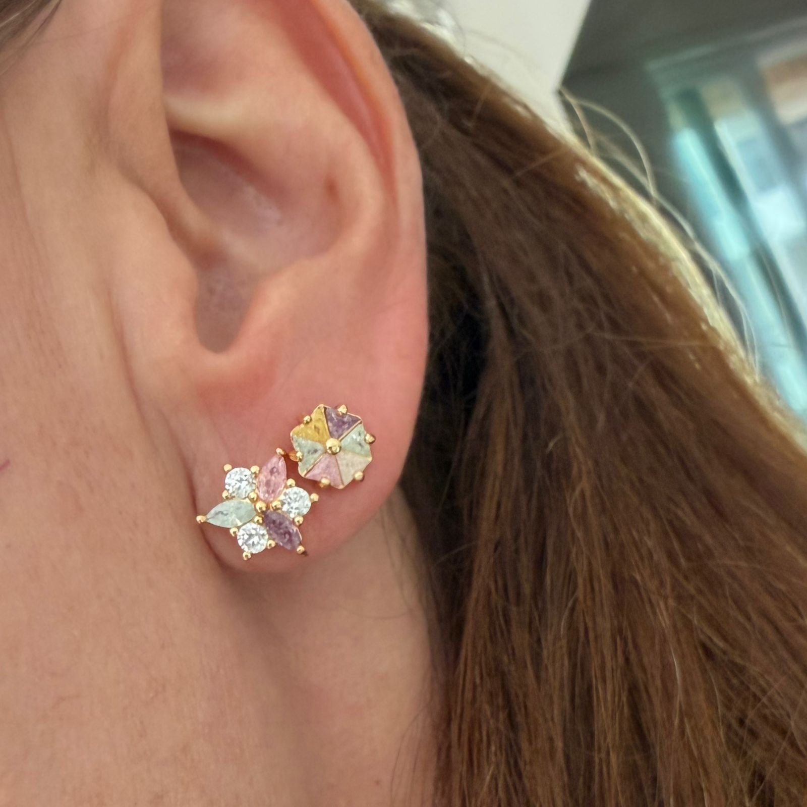 Aretes Pastel