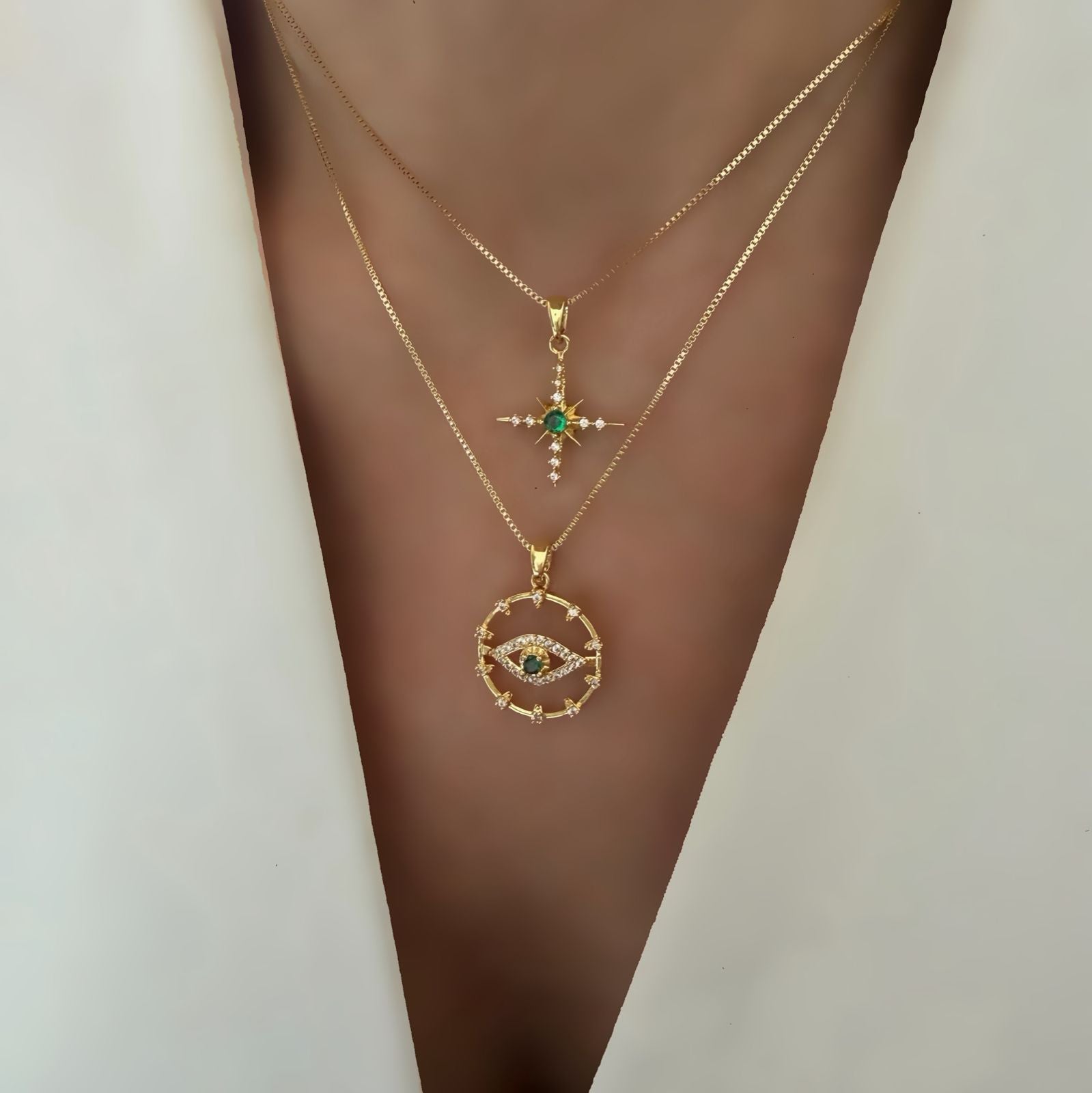 Cadena Star o Evil Eye