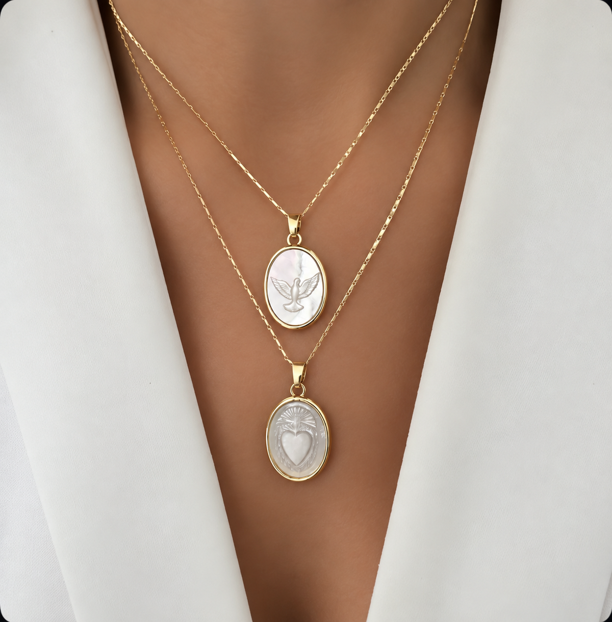 Cadena Espíritu Santo o Sagrado Corazón