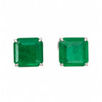 Aretes Emerald lab sq