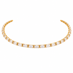 Choker cz baguette
