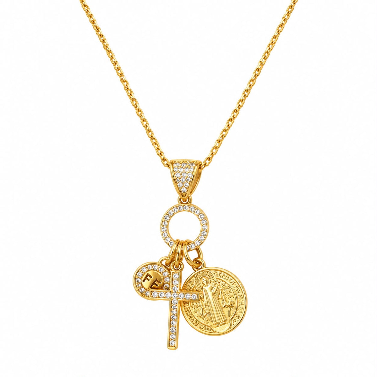Cadena San Benito, fe , Charms
