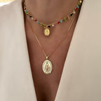 Choker o cadena Virgen Milagrosa