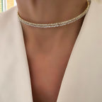 Choker gold o silver