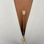rosario virgen de guadaluoe gold