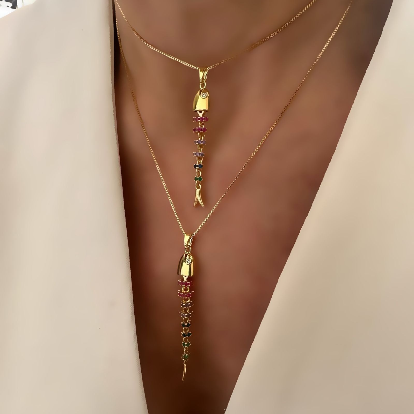 Cadenas Fish raimbow