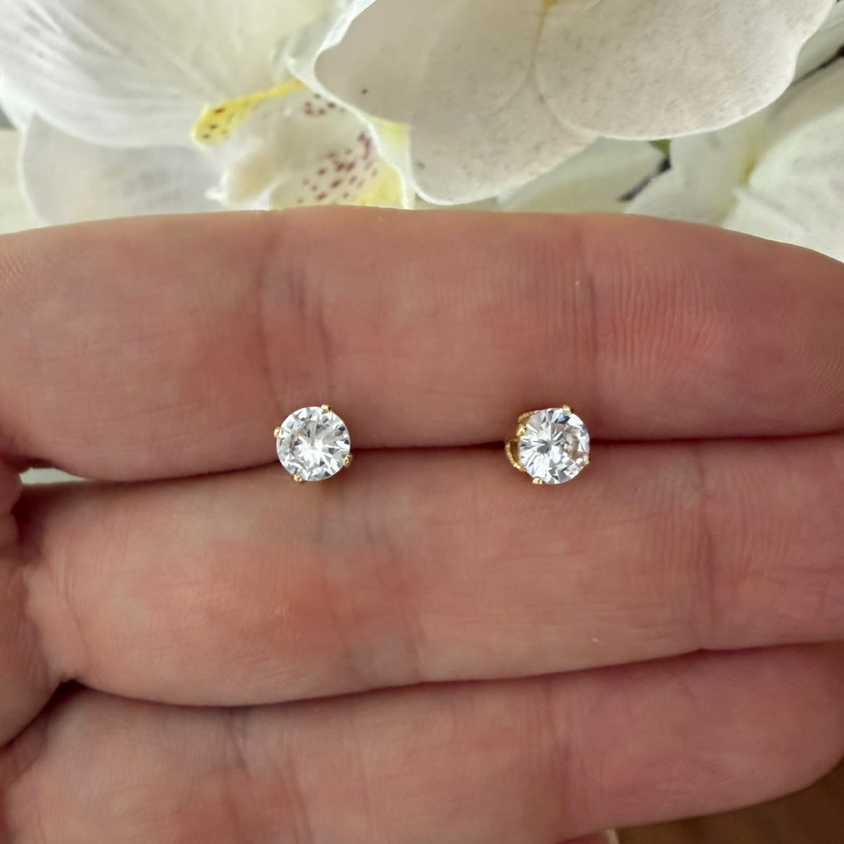 ARETES CZ GOLD
