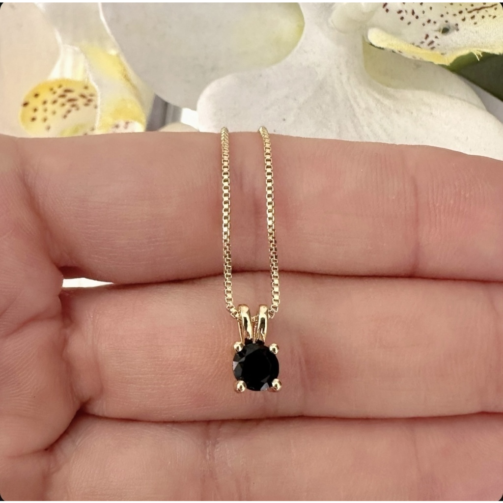 CADENA CZ WHITE O LILA O EMERALD O PINK O BLACK