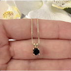 CADENA CZ WHITE O LILA O EMERALD O PINK O BLACK