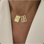 Escapulario Virgen de Guadalupe y San Benito