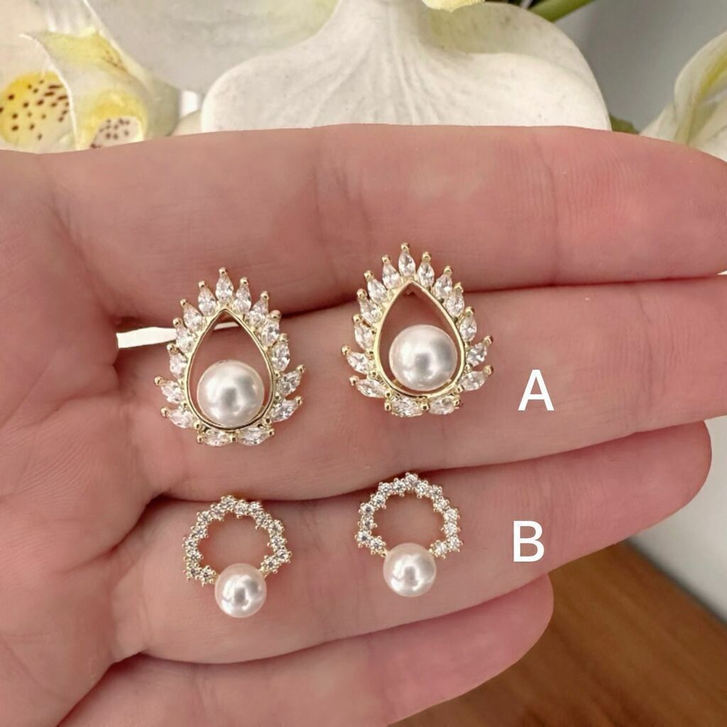 Aretes pearl a o b