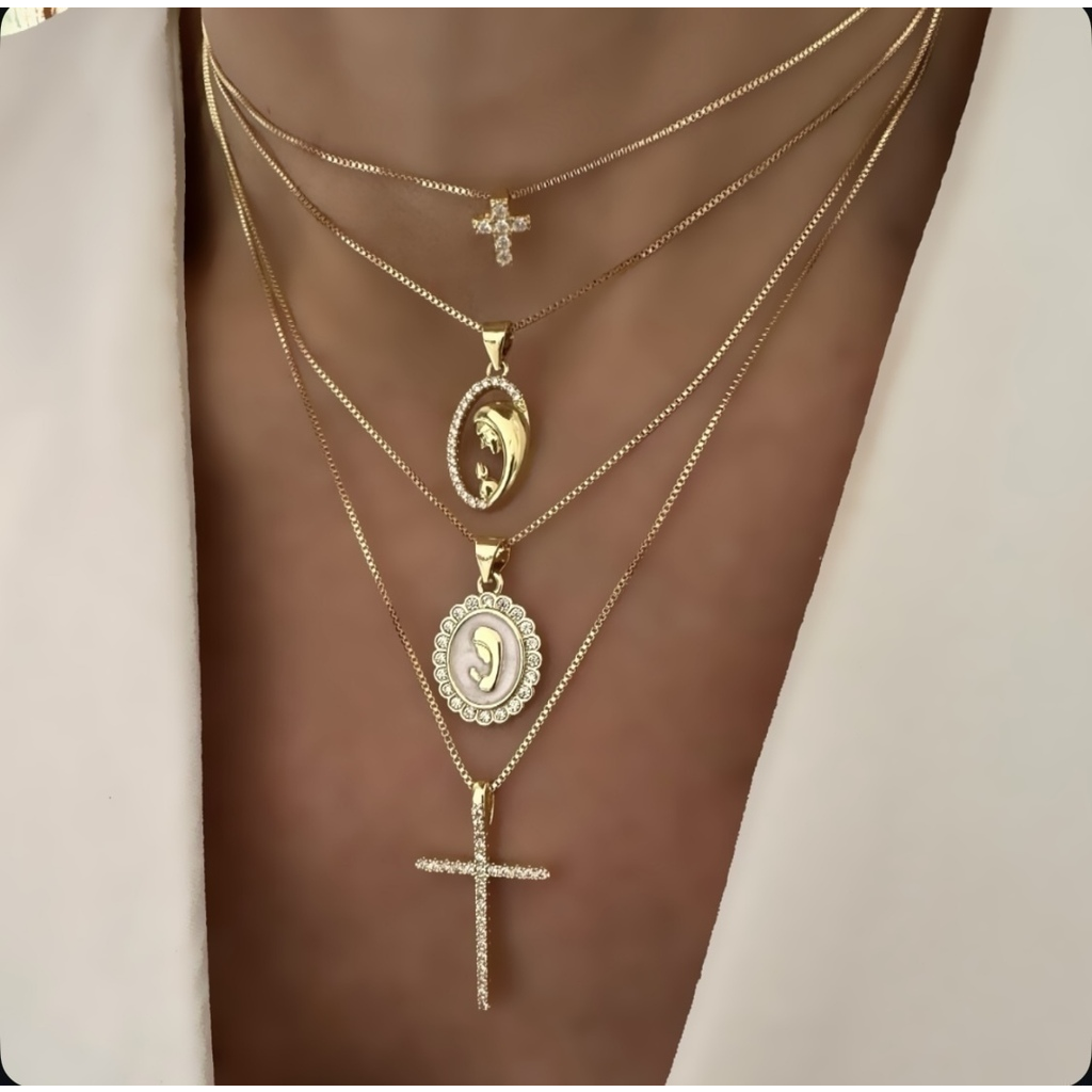 Cadenas crosses o Virgen Maria