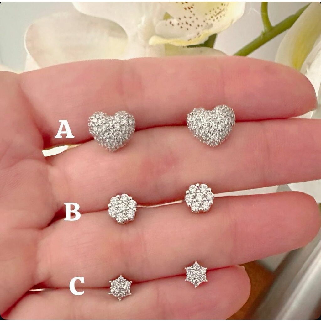 Aretes silver a o b o c