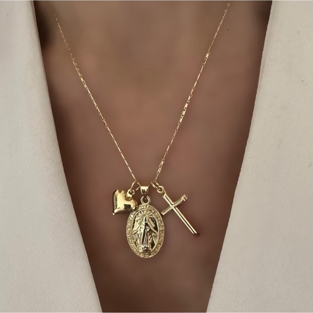 Cadena amor, devocion y fe con la. Virgen Milagrosa