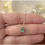 CADENA CZ WHITE O LILA O EMERALD O PINK O BLACK