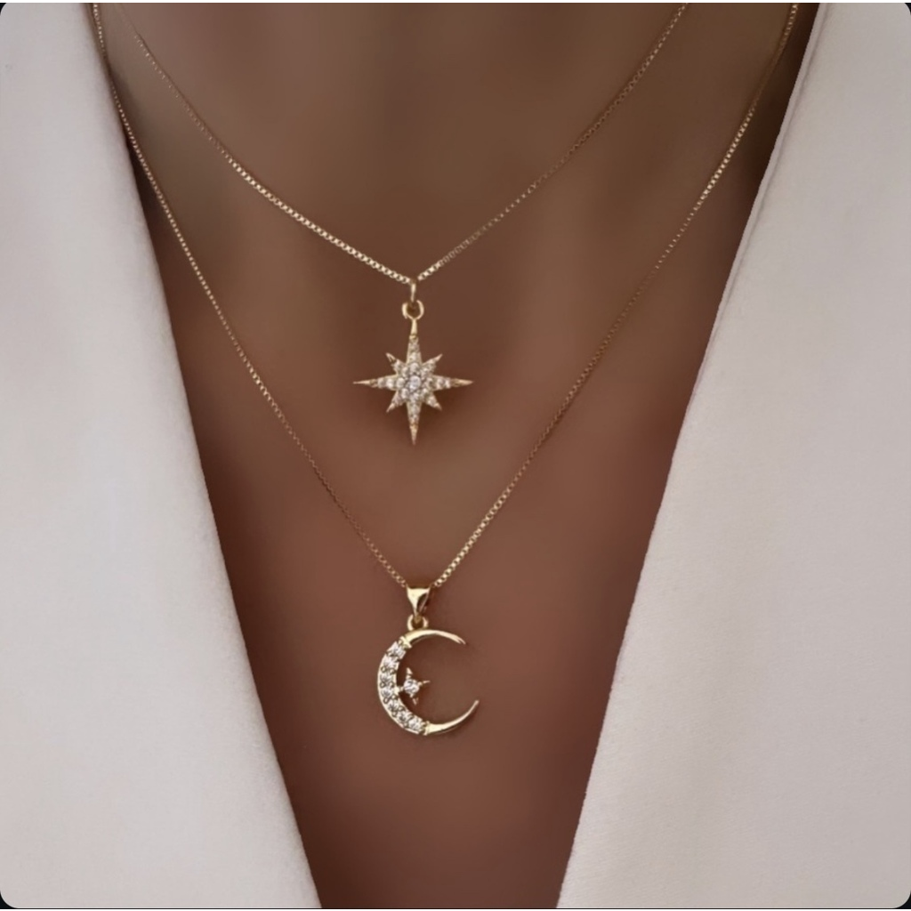 Cadena moon o star